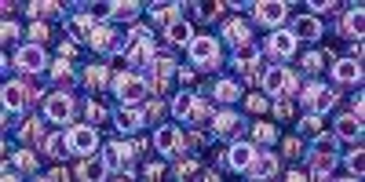 11/0 Aqua Purple Lined Toho Seed Beads (20 Grams) 11-252