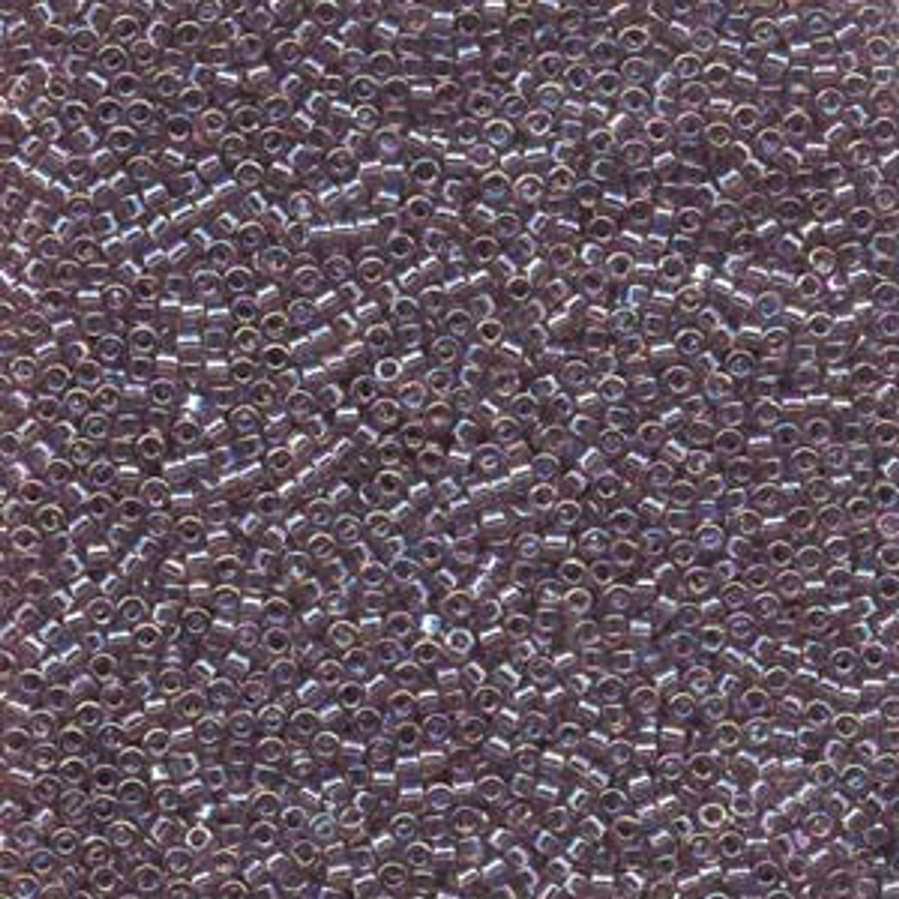 Transparent Lilac AB 11/0 Delica Beads db173 (7.2 Grams)