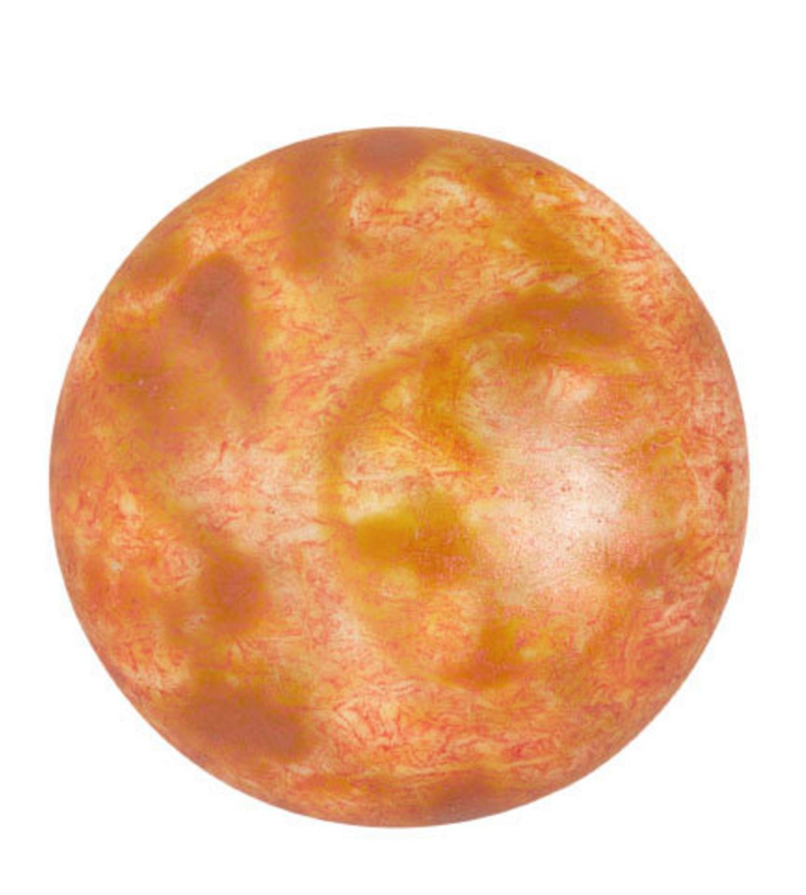 18mm Opaque Salmon Spotted Par Puca Cabochon (1 piece) #02010/65324