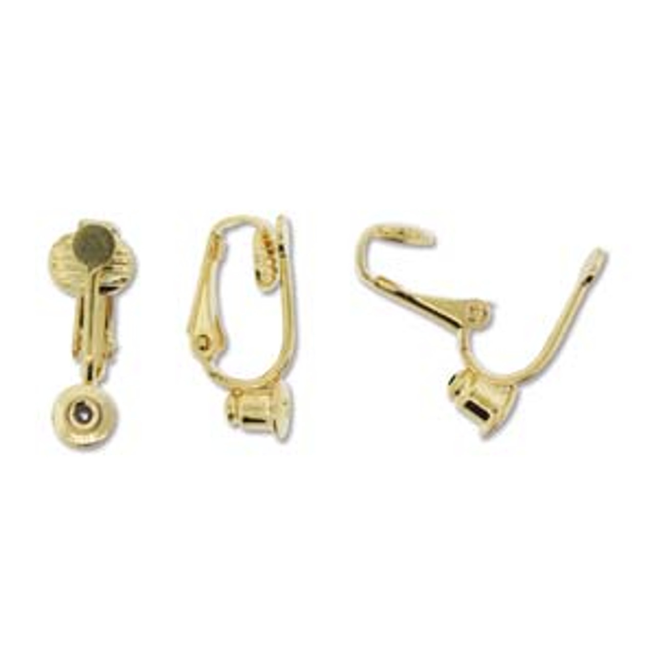 Cheap 100x Clip on Earring Ear Dangle Tassel Loop DIY Jewelry Findings  Golden | Joom