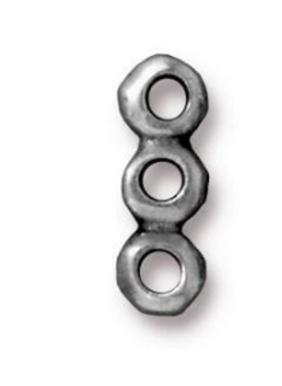 5mm 3 Hole Nuggest Spacer Bar (2pk)