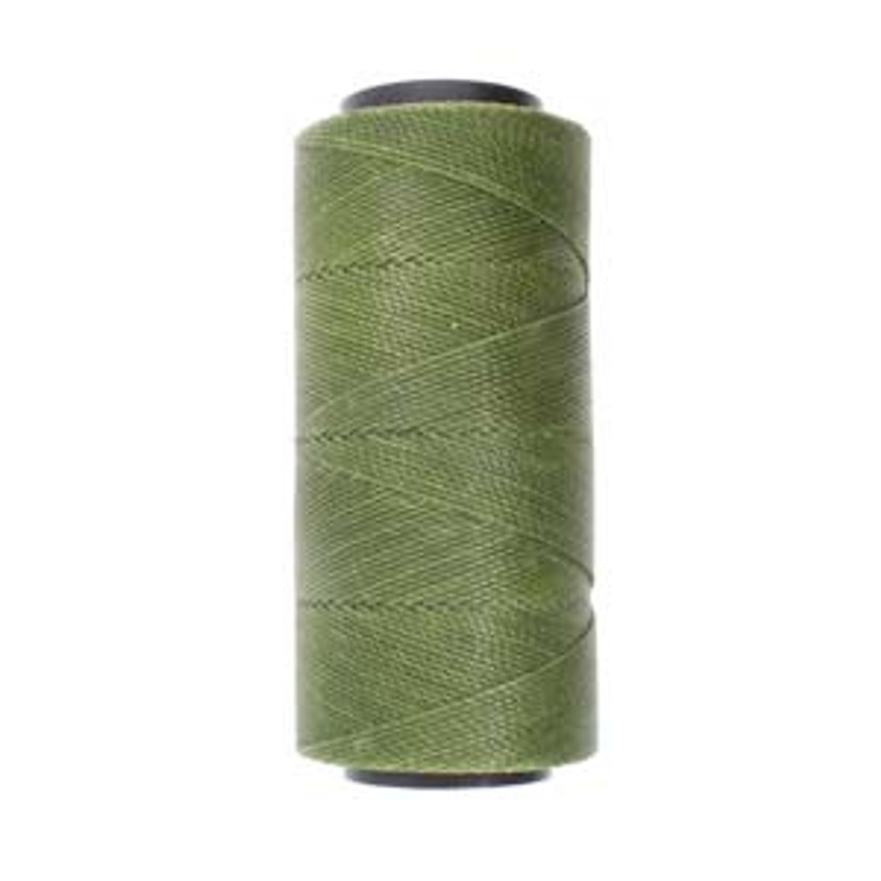 144yds 2 ply Olive  Waxed Brazilian Cord