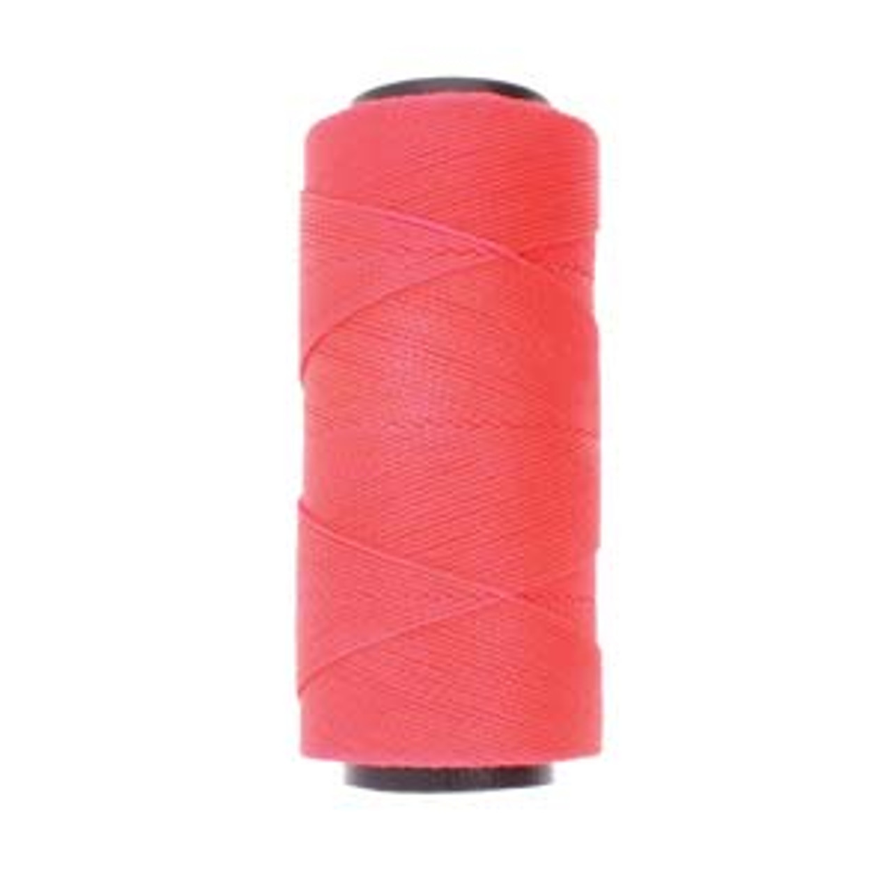 6yds 2 ply Neon Pink  Waxed Brazilian Cord