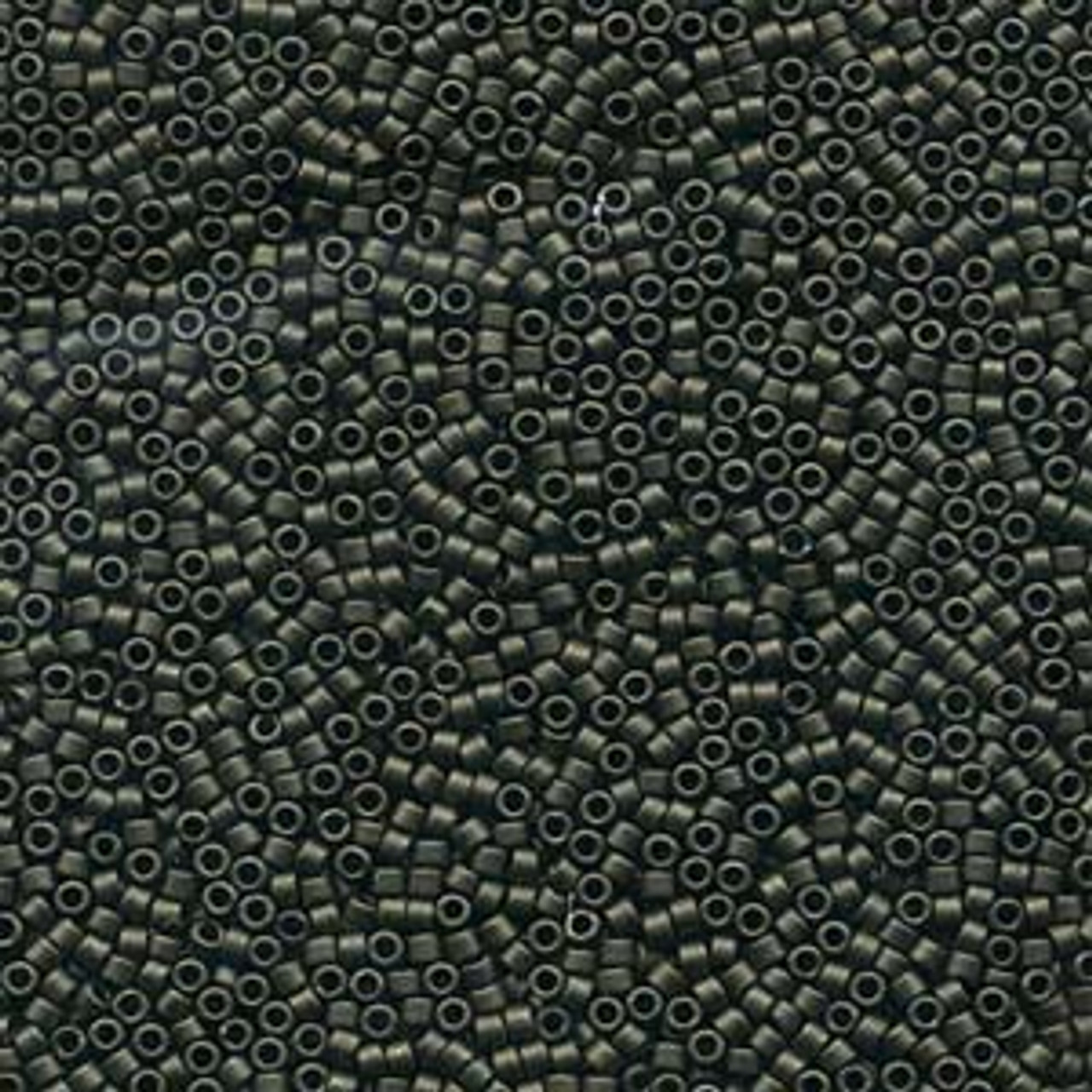 11/0 Matte Metallic Dark Olive Delica (7.2 Grams) DB311