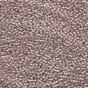 11/0 Galvanized Dusty Mauve Miyuki Delica (7.2 Grams) DB417