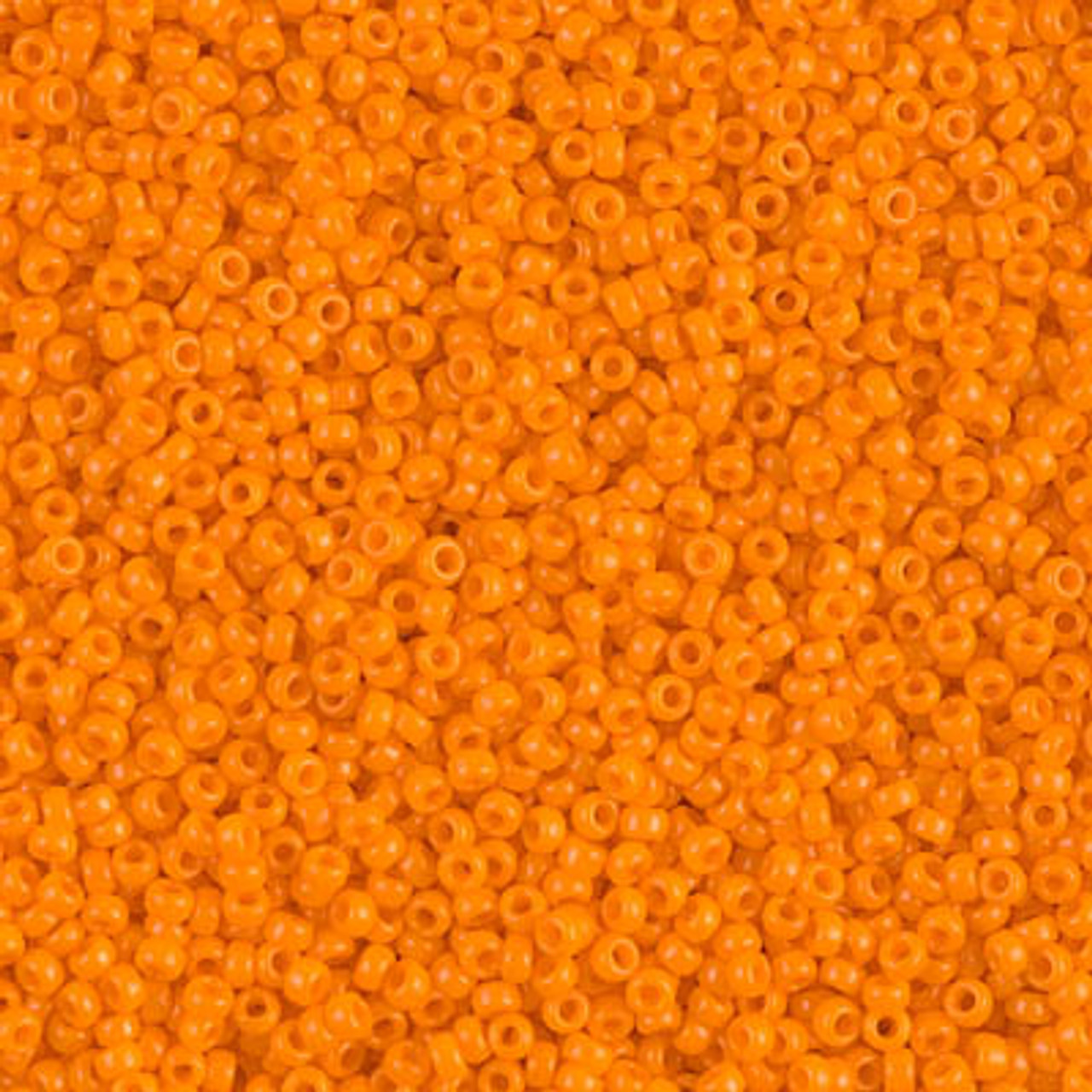 15/0 Tangerine Miyuki Seed Beads (7.2 Grams) 15-405