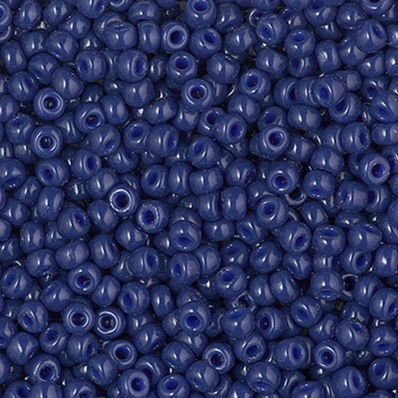 8/0 Duracoat Opaque Navy Blue Miyuki Seed Beads (8 Grams) 8-4493