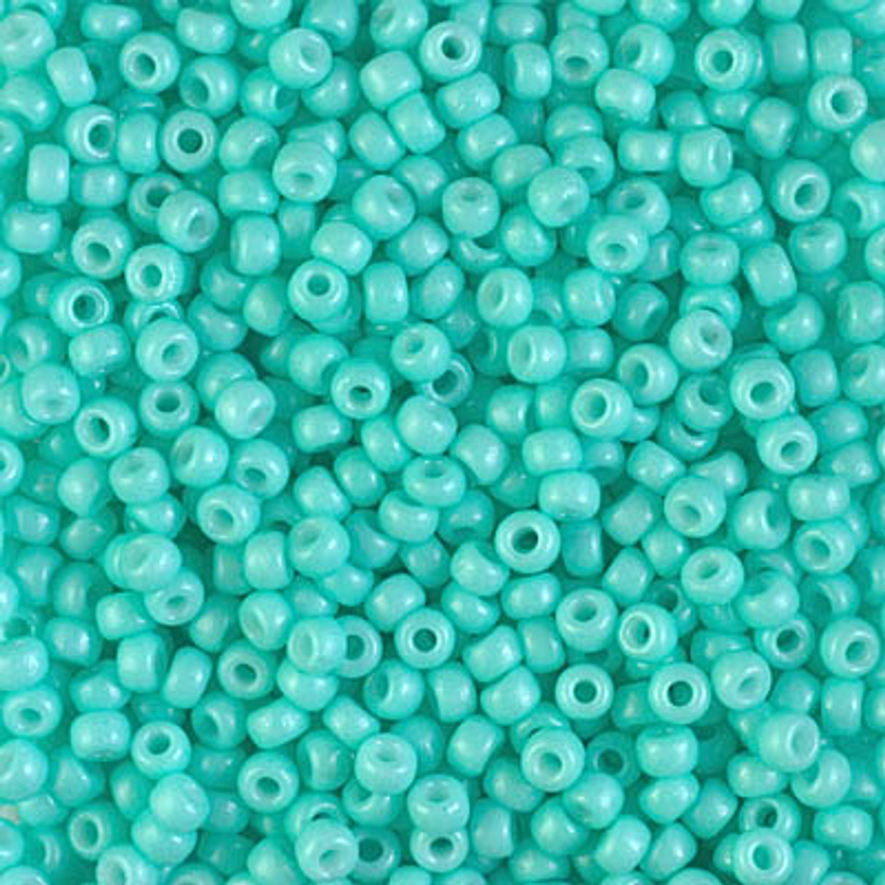 8/0 Duracoat Dyed Opaque Catalina Miyuki Seed Beads (8 Grams) 8-4472