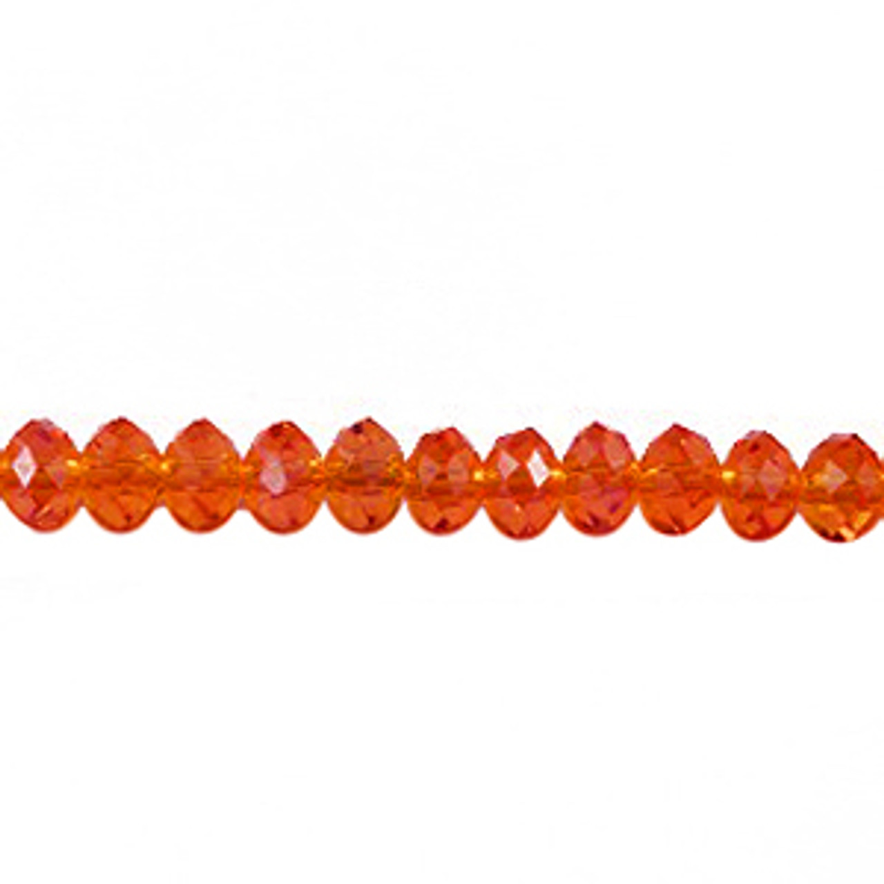 4x3mm Sun Faceted Roundel (115-118 Beads) #13