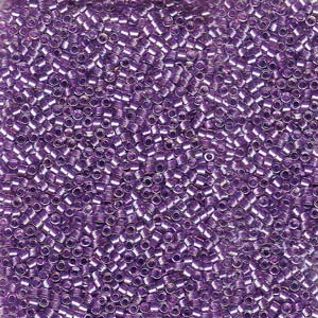 11/0 Purple Lined Crystal AB Delica DB1754 (7.2 Grams)