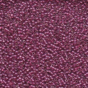 11/0 Duracoat Galvanized Hot Pink Delica DB1840 (7.2 Grams)