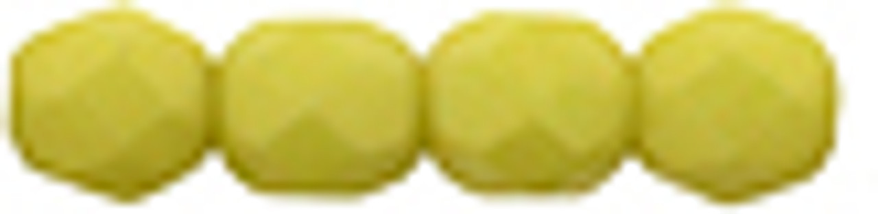 4mm Pacifica Honeydew Fire Polish Beads (50pk) 