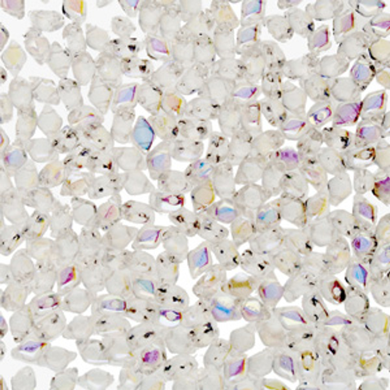 6x4mm Crystal AB Mini Gemduo (10 grams)