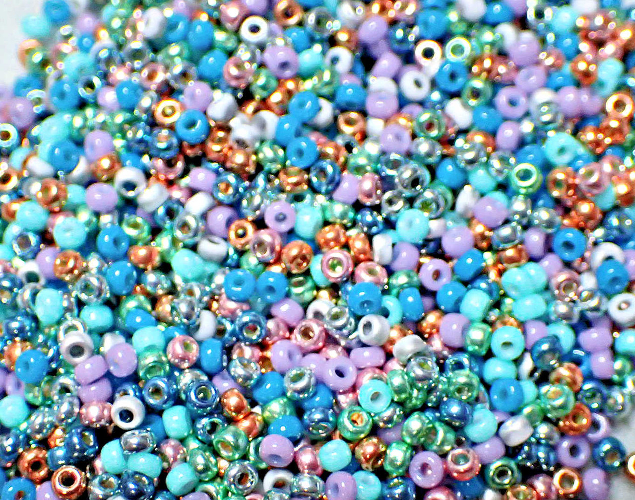 11/0 Bead Mix (Easter Mix) 20 Grams