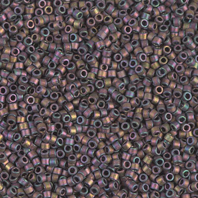 11/0 Matte Metallic Taupe Gold Iris Miyuki (DB1056) 3g