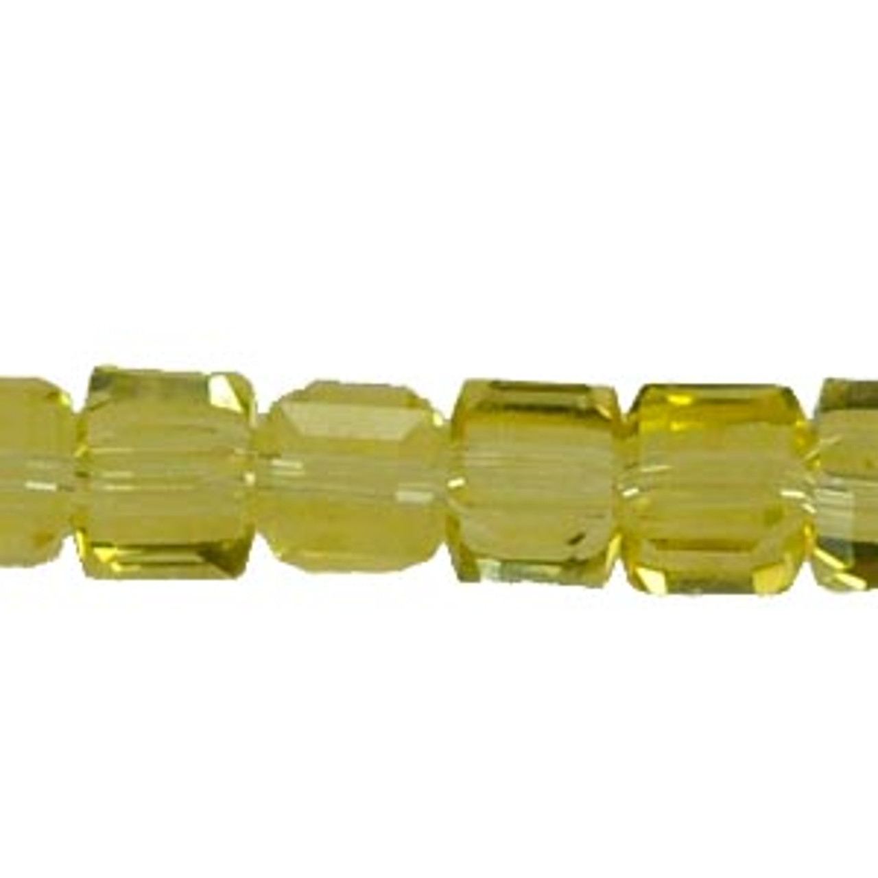 6mm Lime Cube Thunder Polish (33pk)