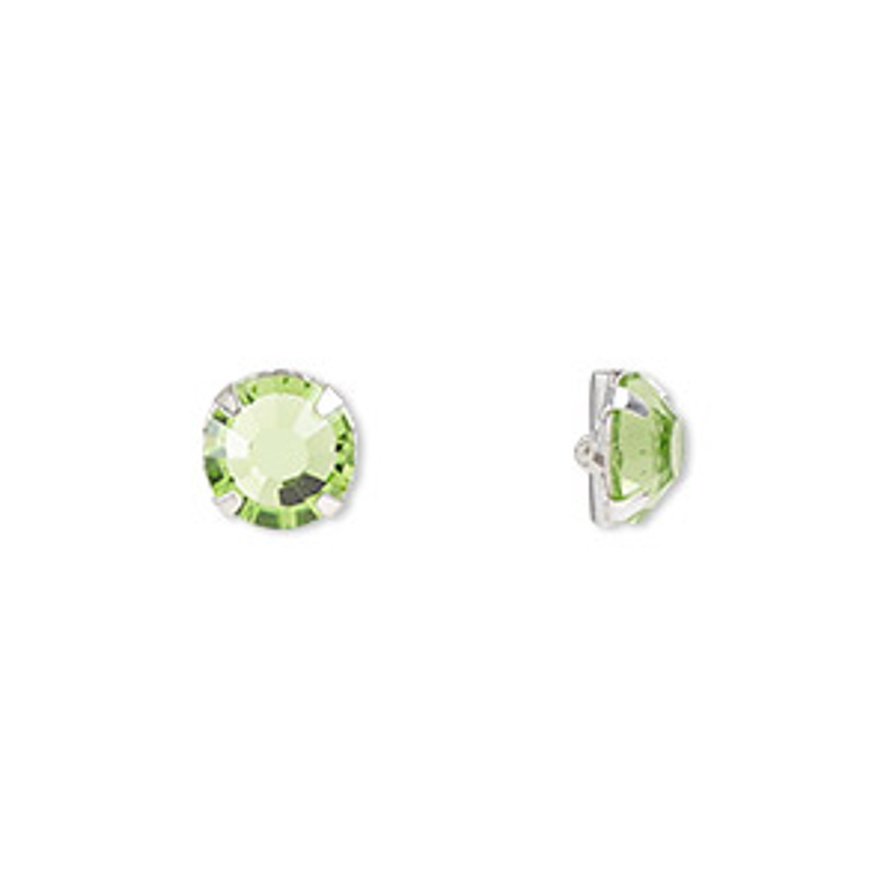 6mm Peridot Preciosa Montee (6pk)