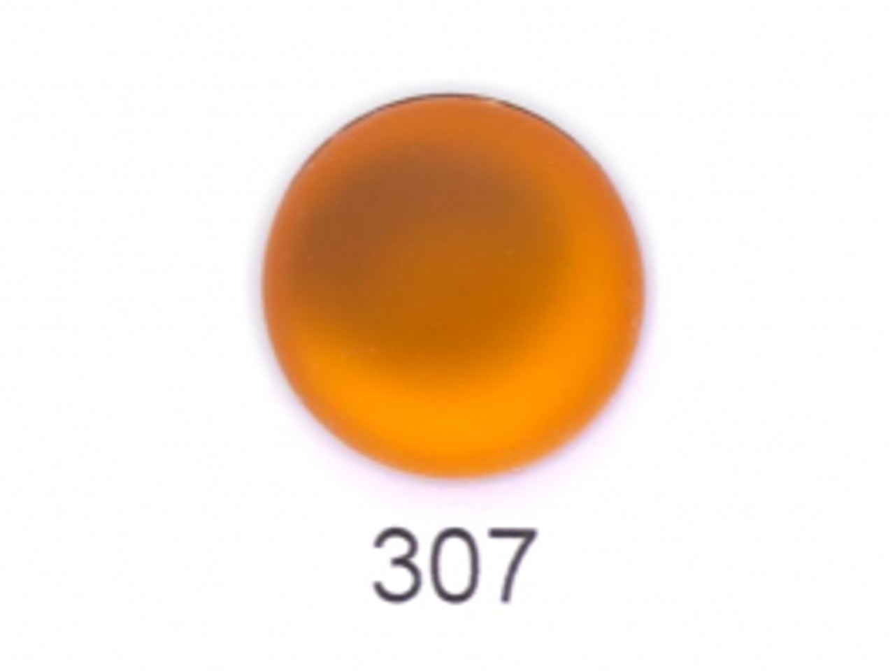 24mm Orange Lunasoft Cabochon (1 Piece)