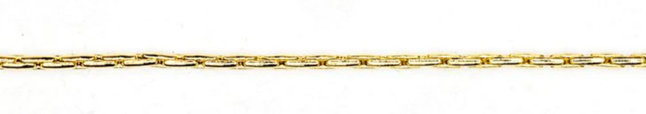 1.25mm Gold Beading Chain (36 Inch Package)