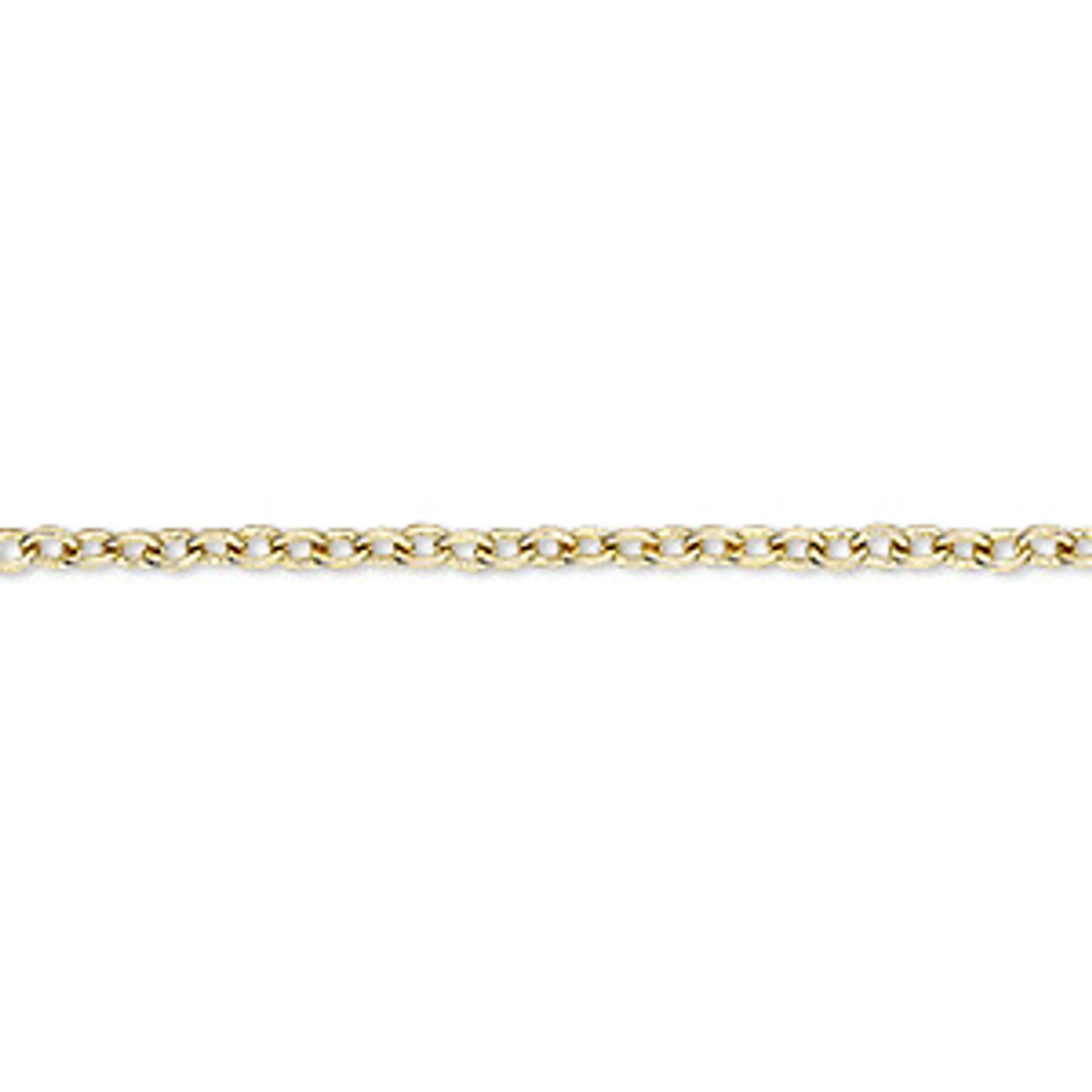 2.2mm Gold Plated Chain - 2 Foot Package