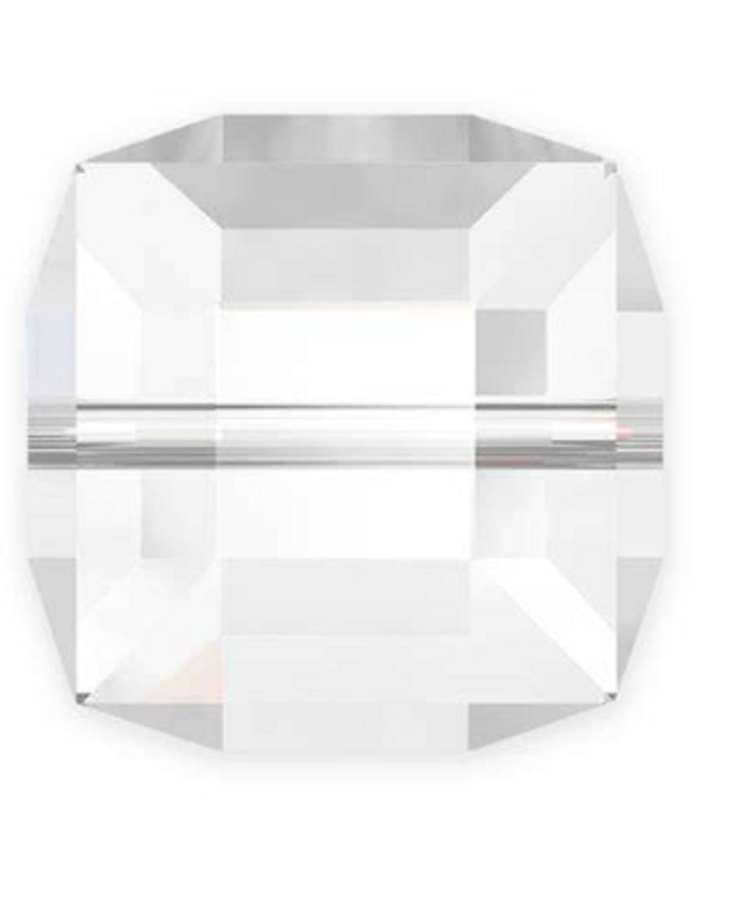 4mm Crystal Austrian Cube (4pk)