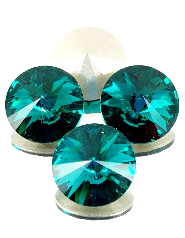 12mm Blue Zircon Rivoli