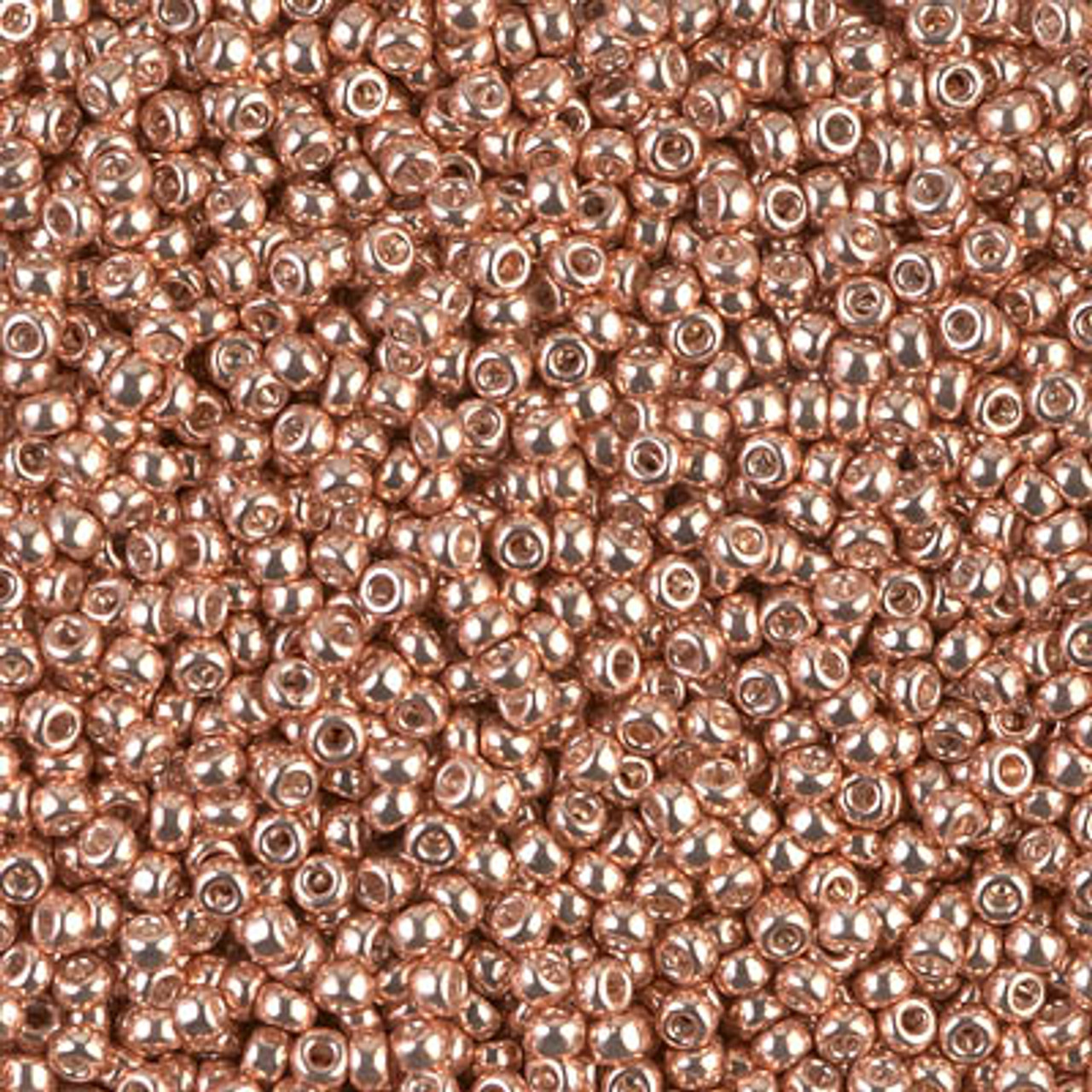 11/0 Galvanized Apricot Gold Miyuki Seed Beads (20g) 11-1072L