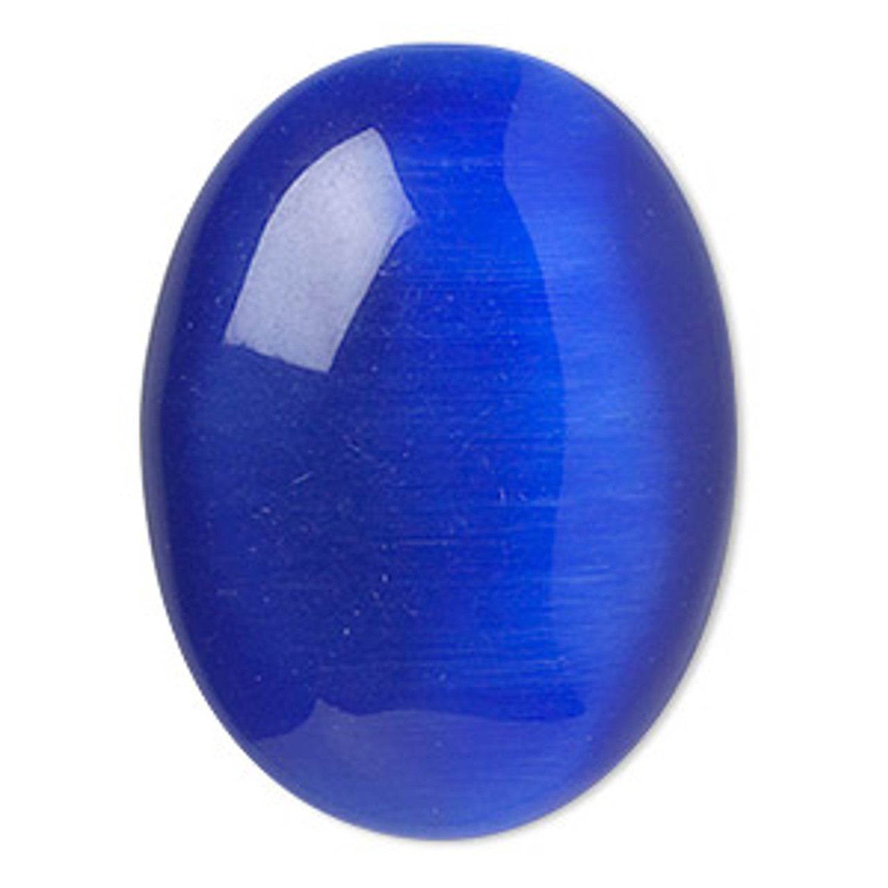 40x30mm Blue Cat Eye Cabochon (1 Piece)