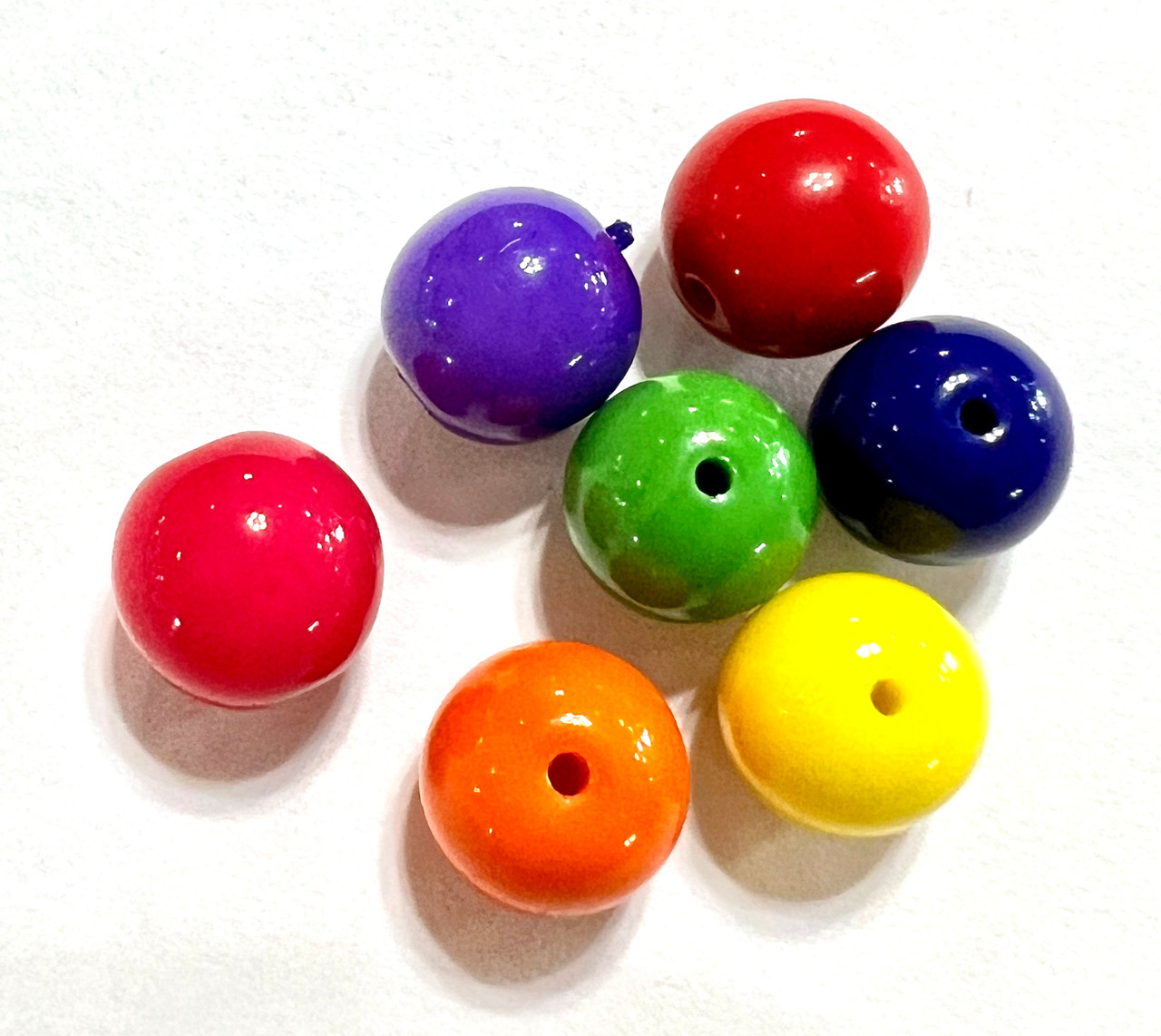 8mm Rainbow Beads (7 Beads)