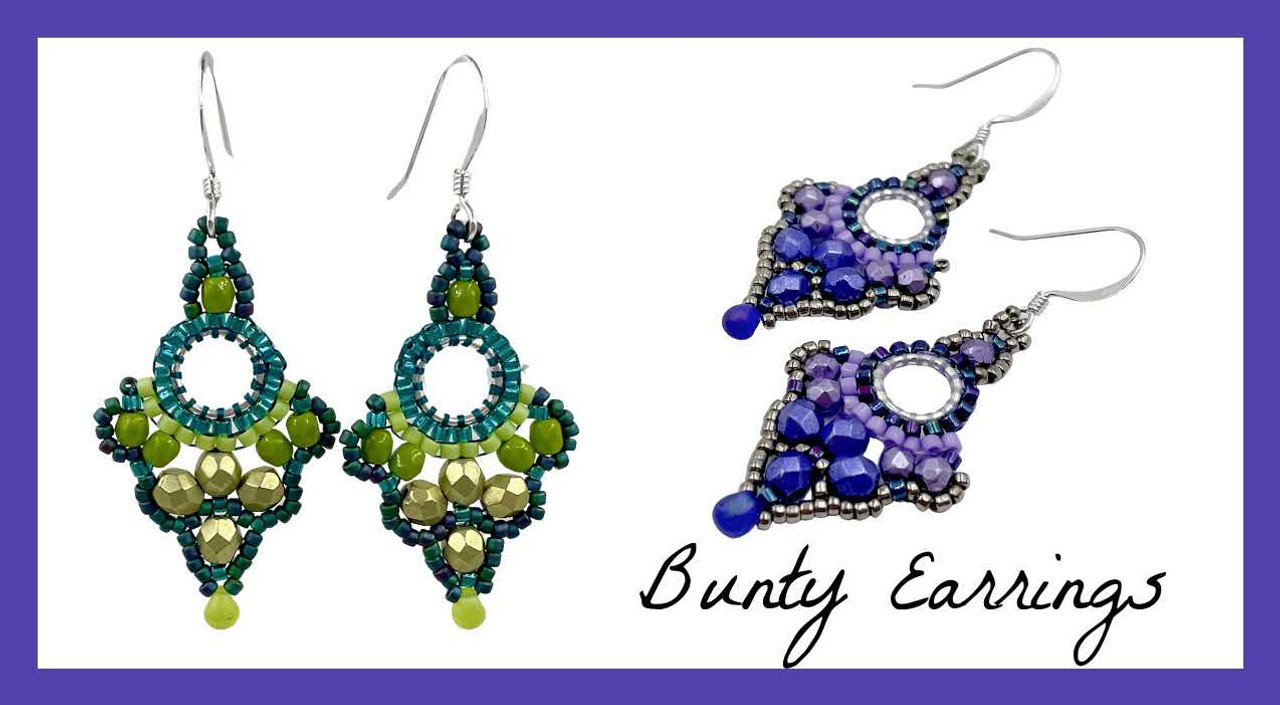 Bunty Earring Instant Download Pattern