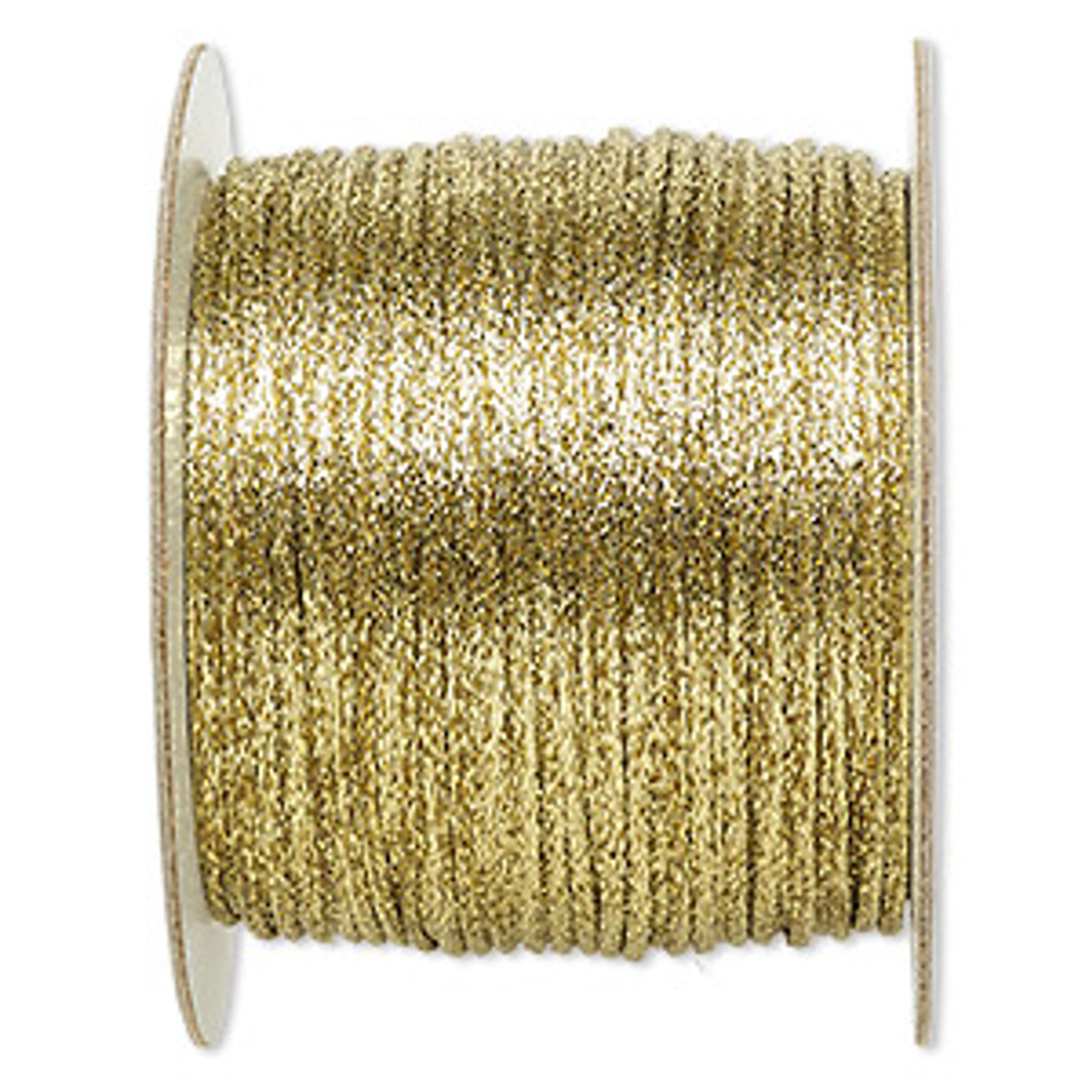 2mm Metallic Gold Satin Cord (10 yards)