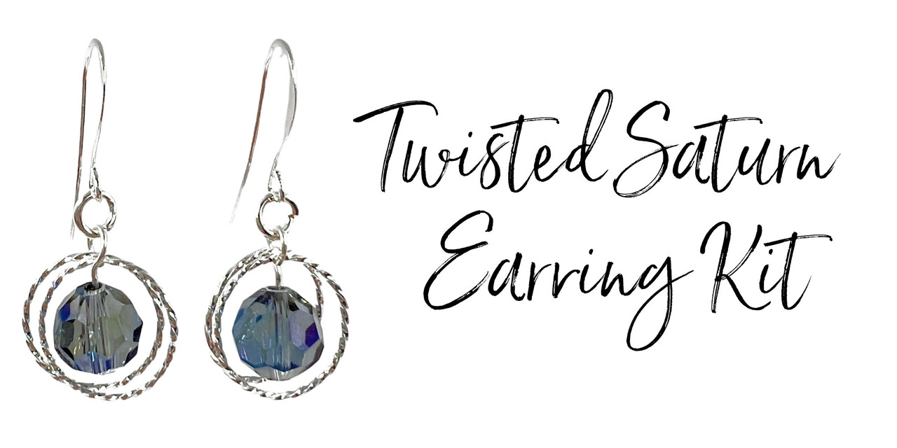 Twisted Saturn Earring Kit