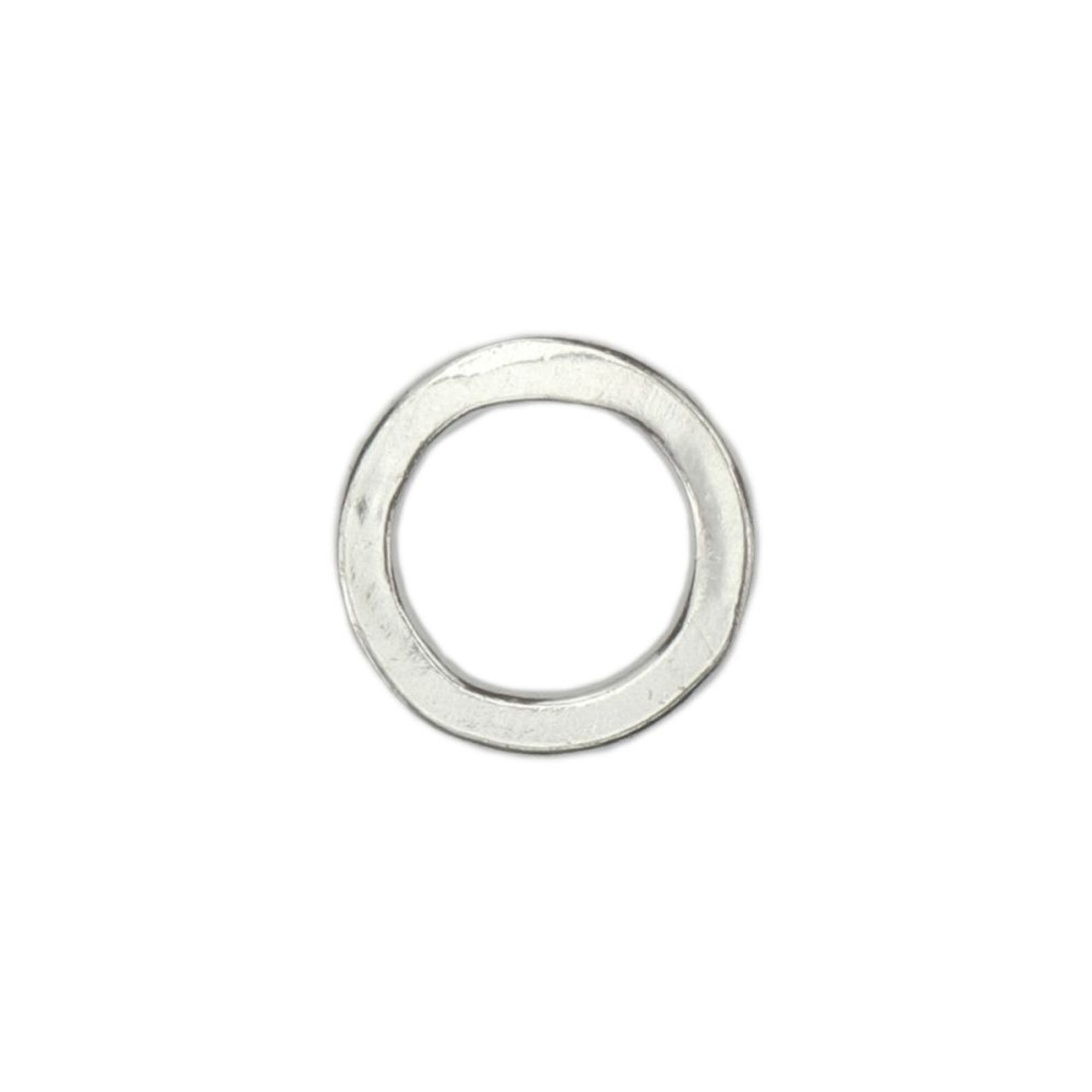 Medium Circle Organic Pewter Washer