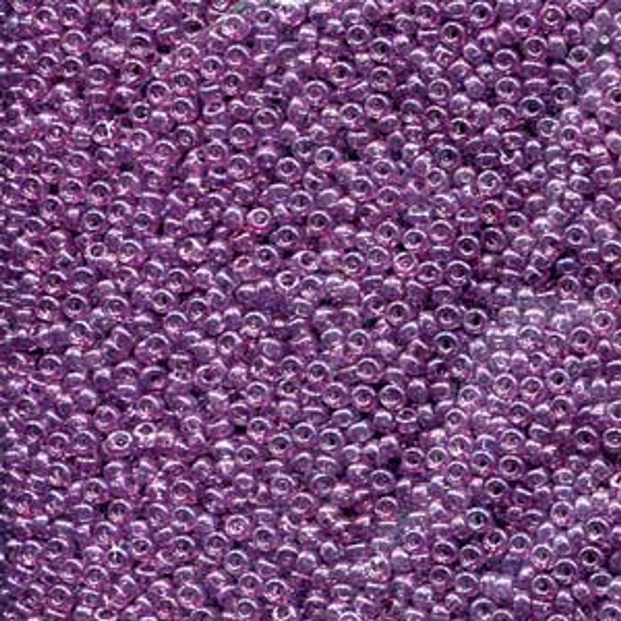 11/0 Light Amethyst Gold Luster Miyuki Seed Beads (11-316) 20g