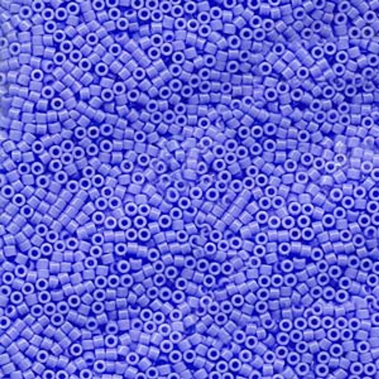 15/0 Opaque Light Sapphire Delica Beads (DBS0730) 7g