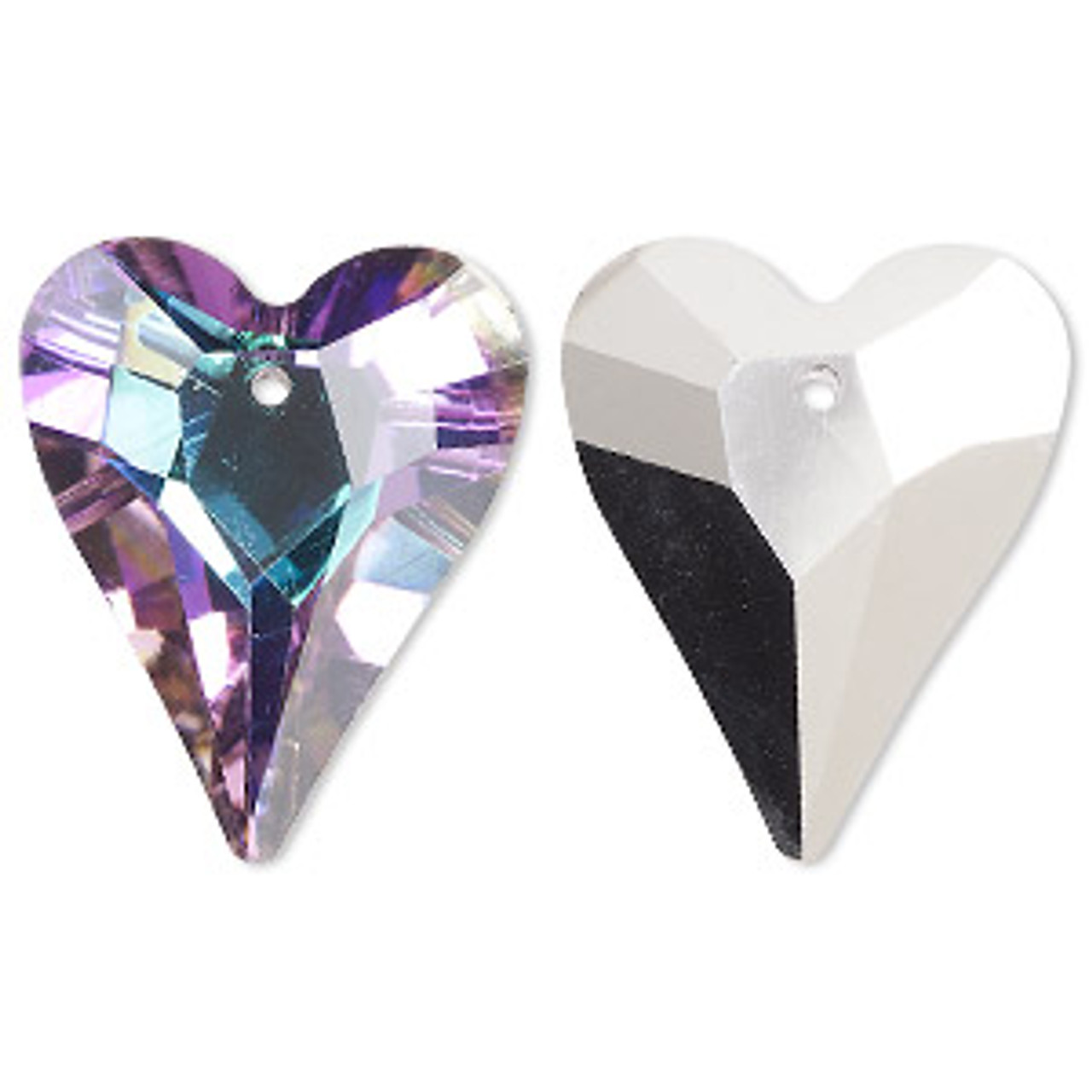 27x22mm Vitrail Light Crystal Heart (1 Piece)