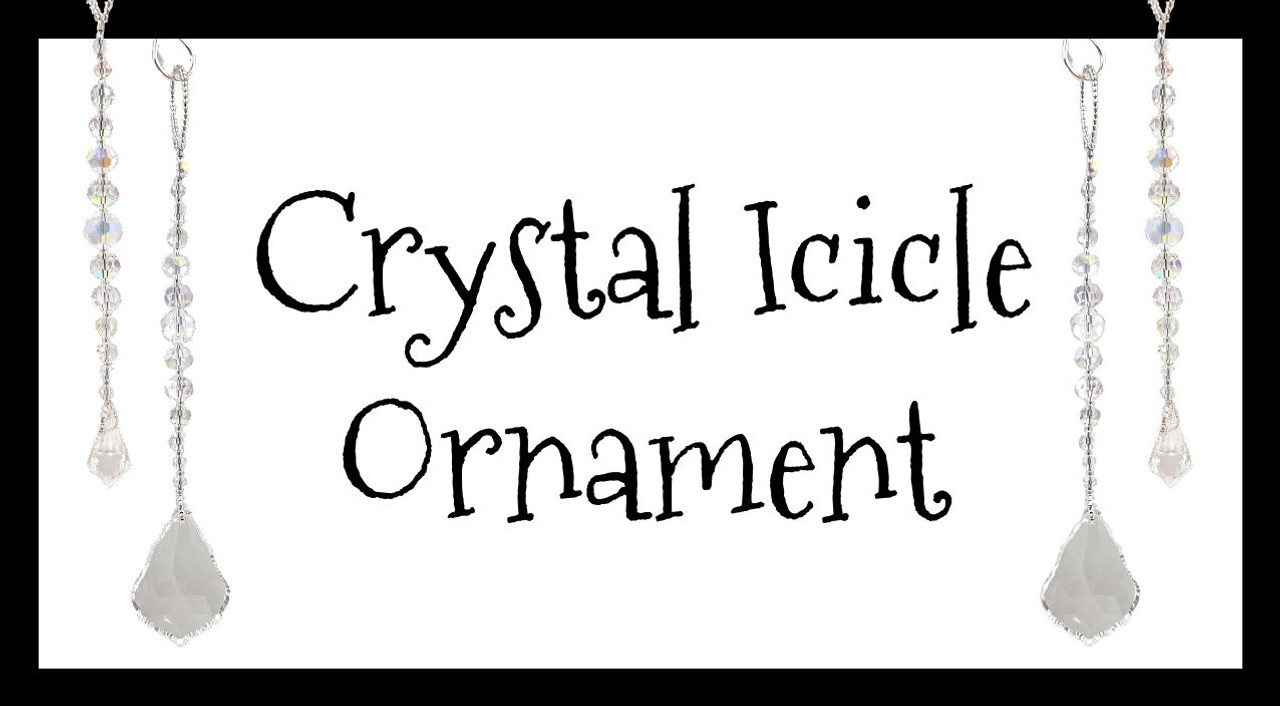 Crystal Icicle Ornament Pattern