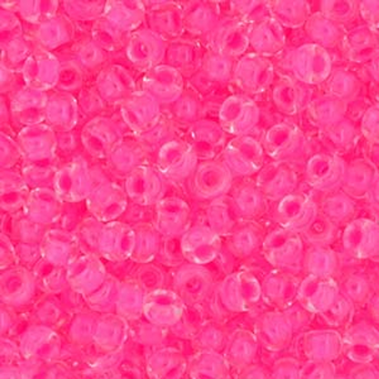 6/0 Luminous Wild Strawberry Miyuki Seed Beads (6-4301) 20g