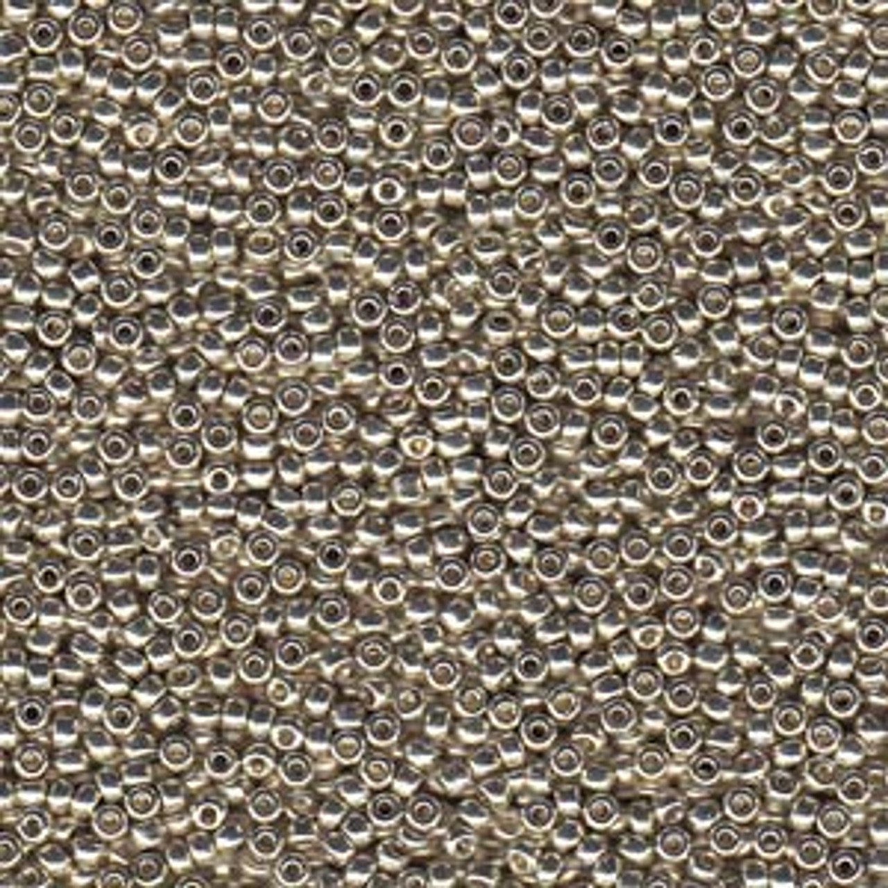 6/0 Duracoat Galvanized Silver Miyuki Seed Beads (6-4201) 20g