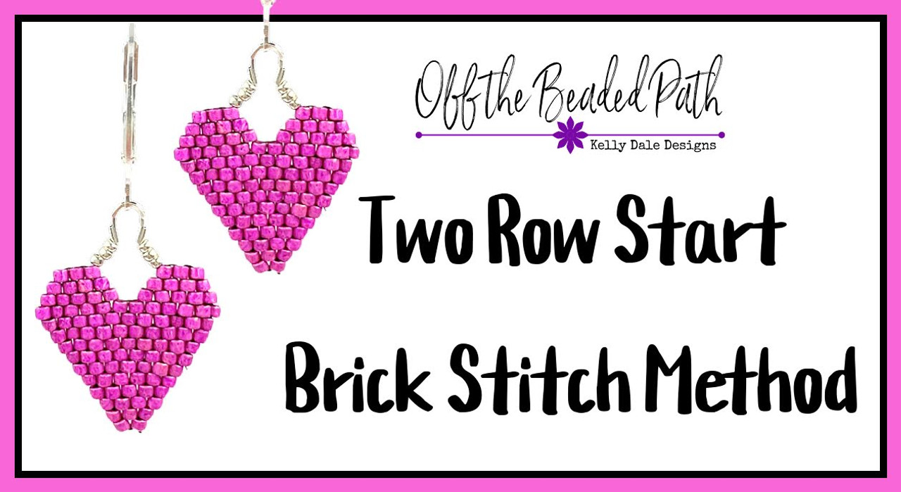 Two Row Start Brick Stitch Method