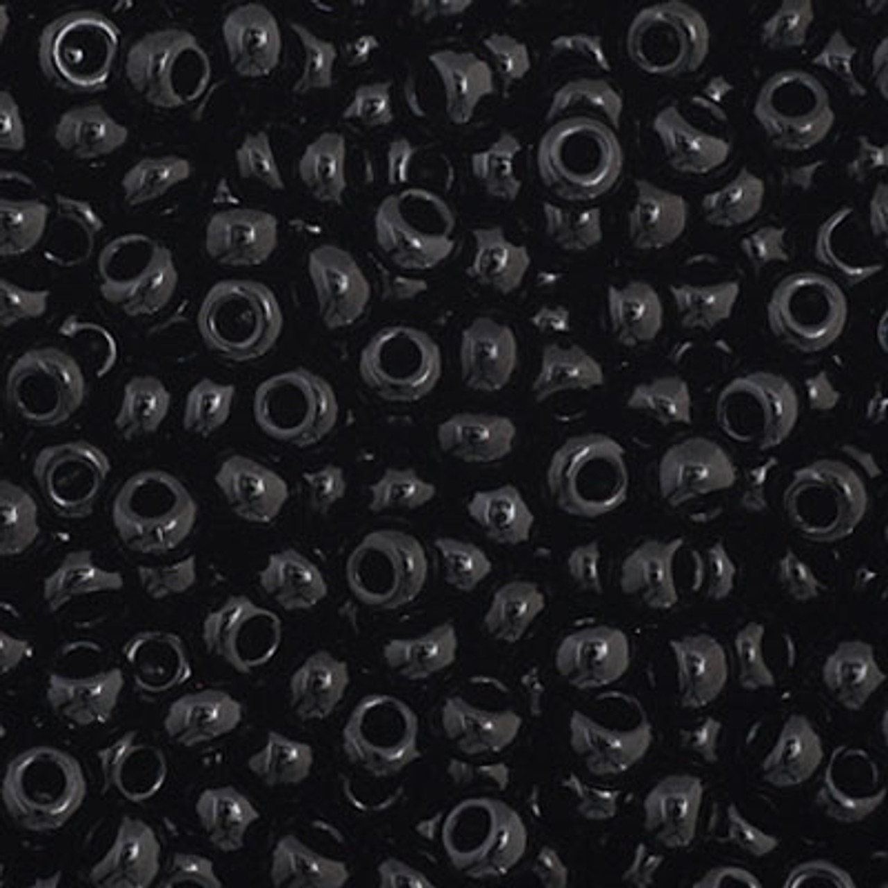 11/0 Black Preciosa Seed Beads (20g) 23980