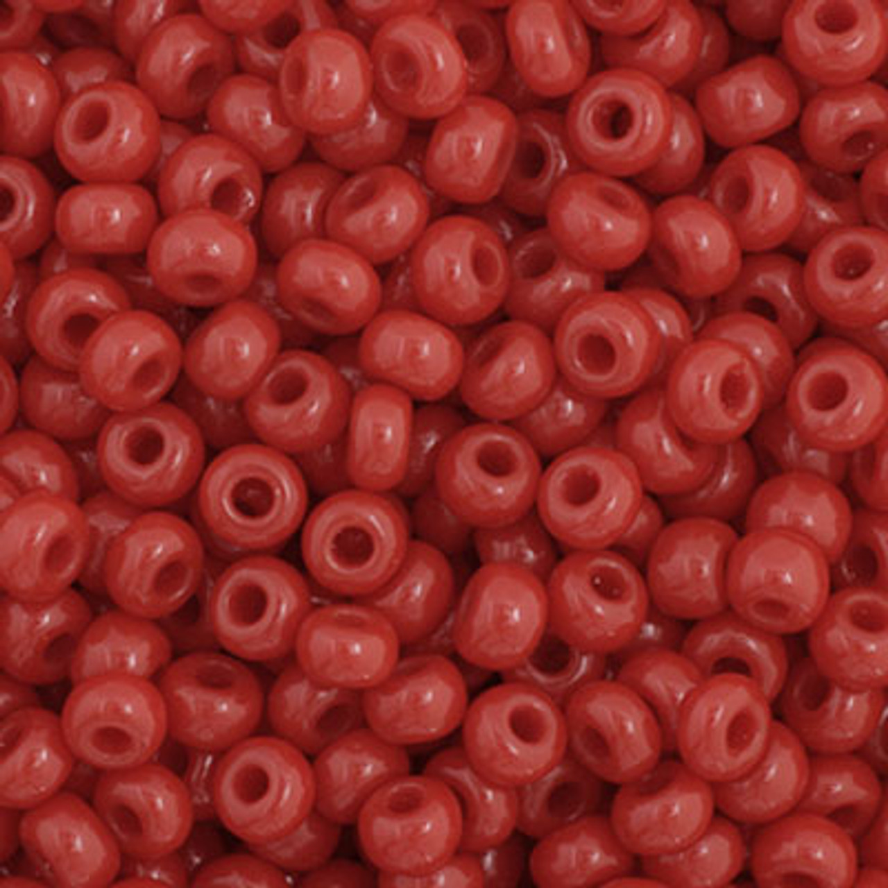 11/0 Dark Red Preciosa Seed Beads (20g) 93210