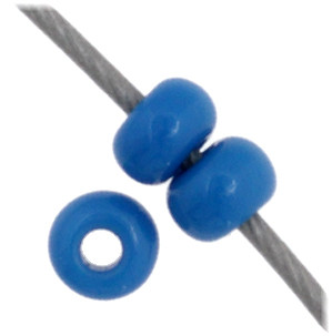 11/0 Opaque Medium Blue Preciosa Seed Beads (20g)  33210