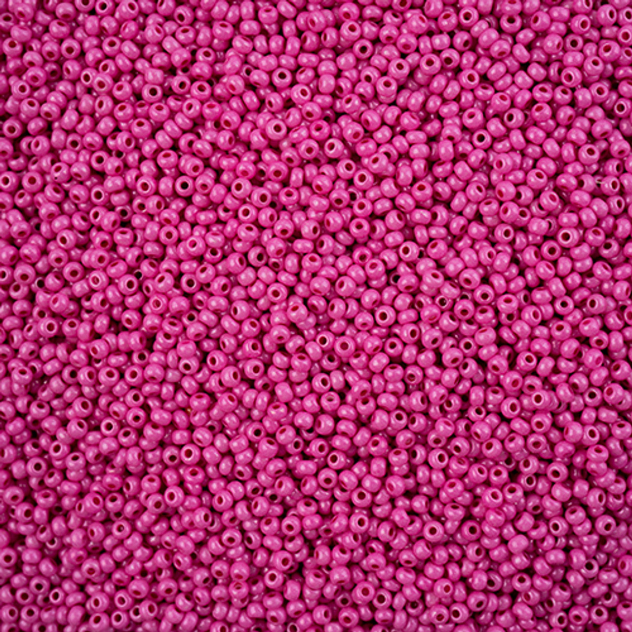 11/0 Terra Intensive Pink Preciosa Seed Beads (20g)  16A26