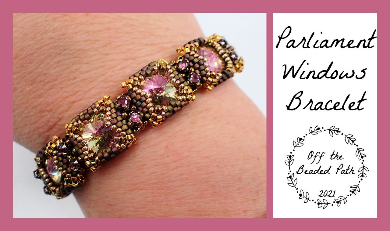 Parliament Windows Bracelet PRINTED Pattern w/ Video Access - Mailed to your Home
