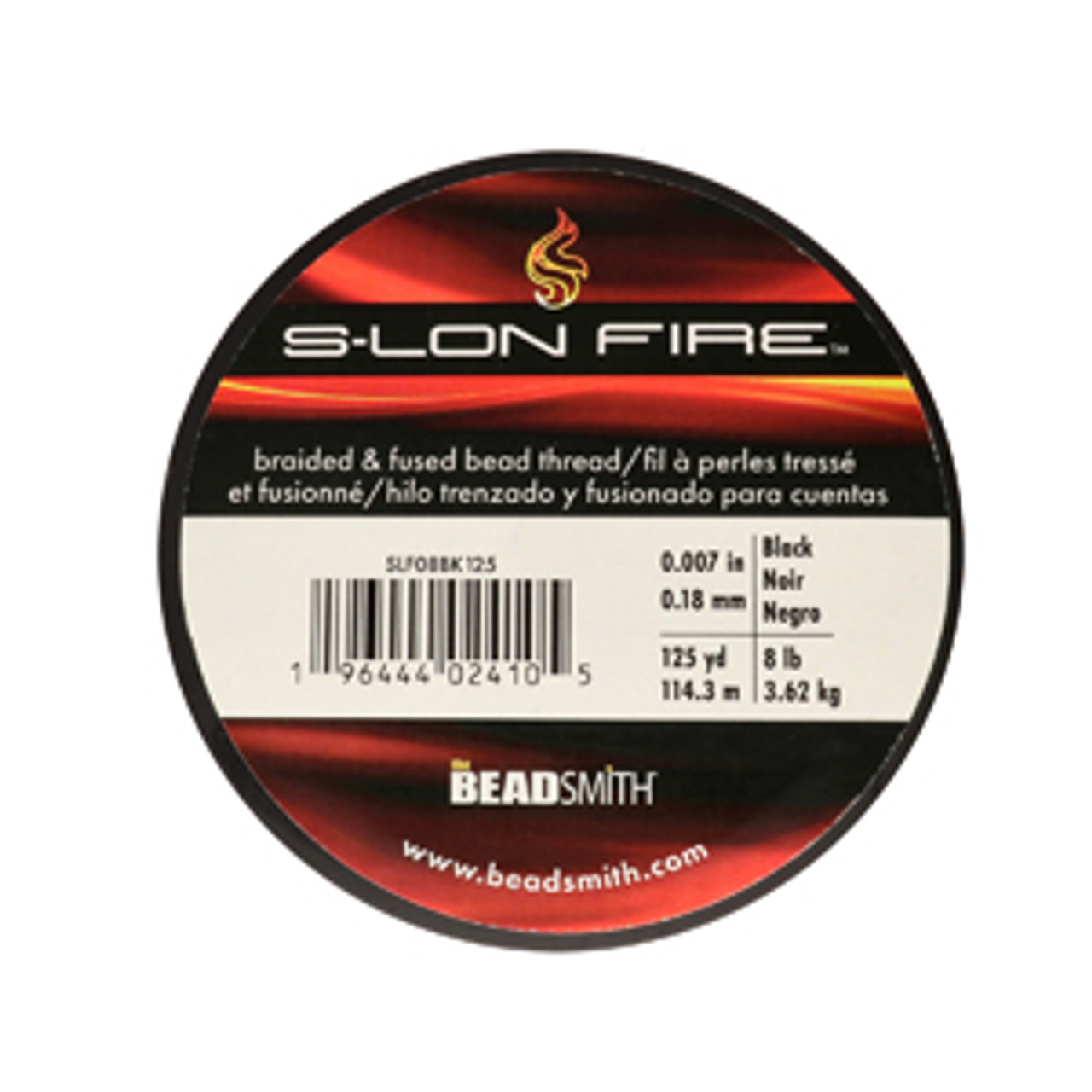 S-Lon Fire 6lb Smoke 125yd Spool