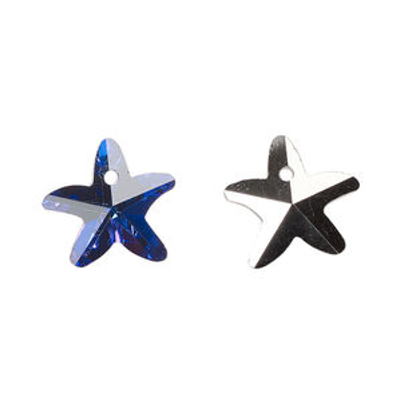 14x14mm Passion Purple Starfish (2 Pieces)
