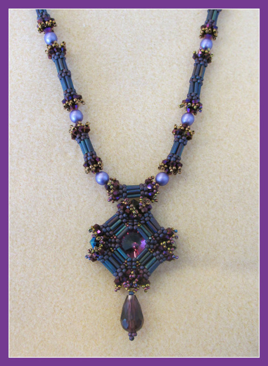 Carnival Necklace PRINTED Pattern - Mailed to your Home