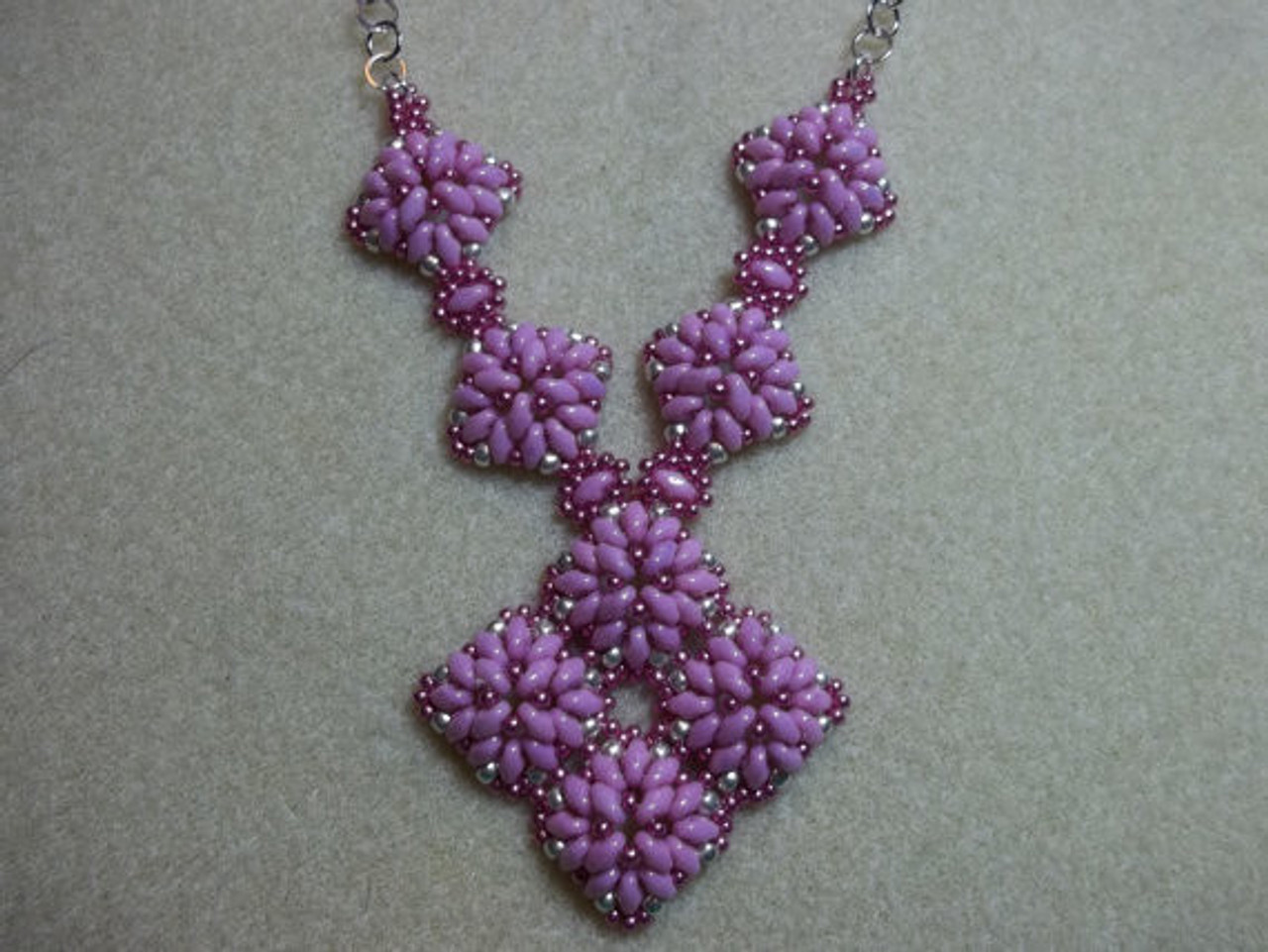 Corundum Necklace PRINTED Pattern - Mailed to Your Home