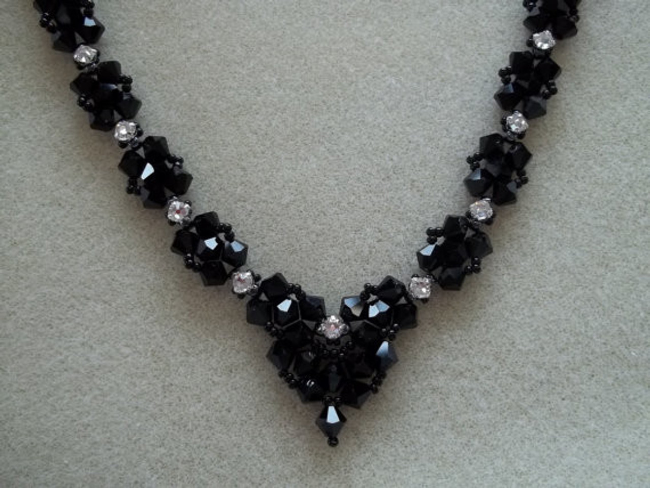 Bow Tie Necklace PRINTED Pattern - Mailed to Your Home
